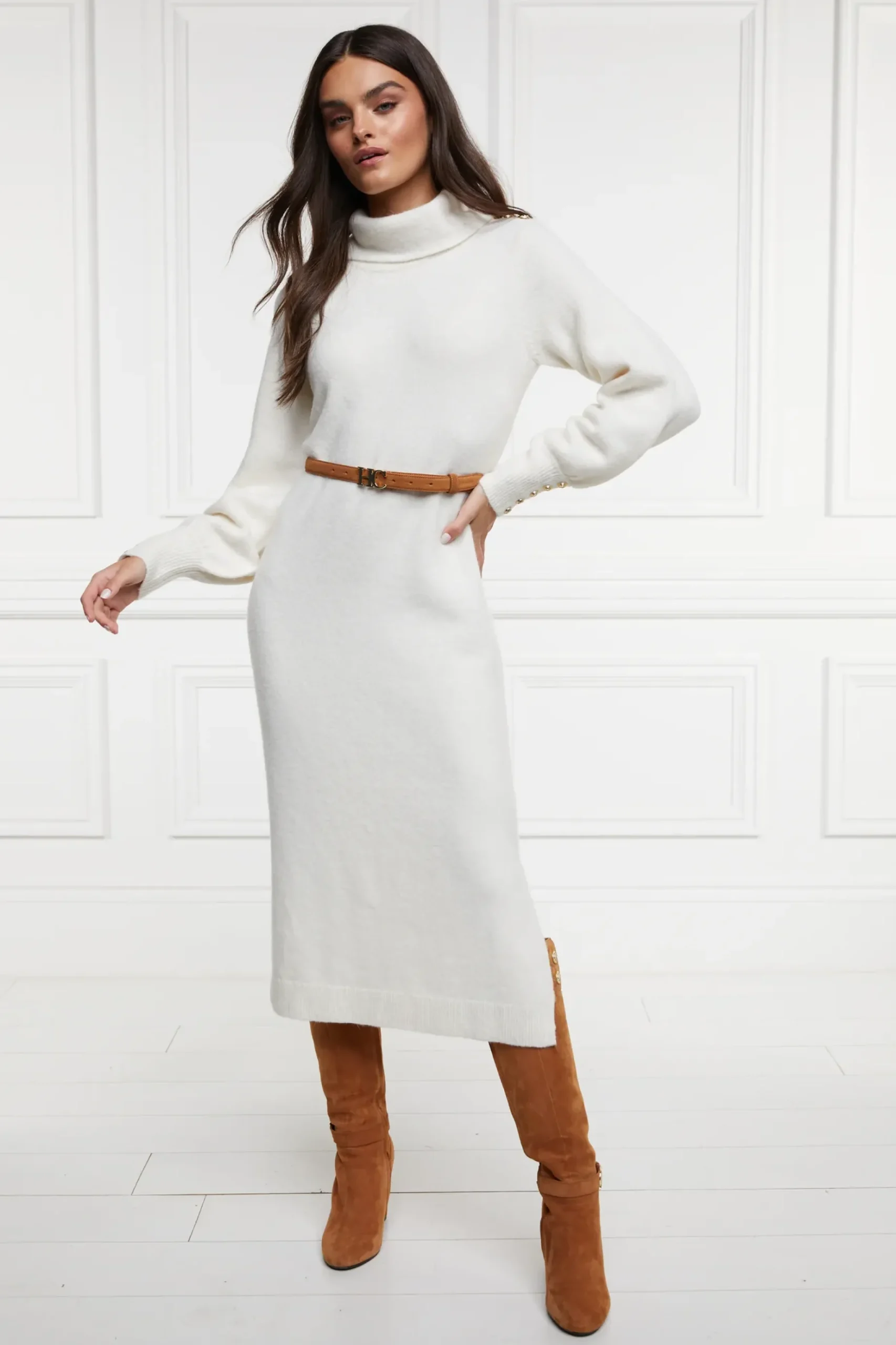 Berkeley Roll Neck Dress