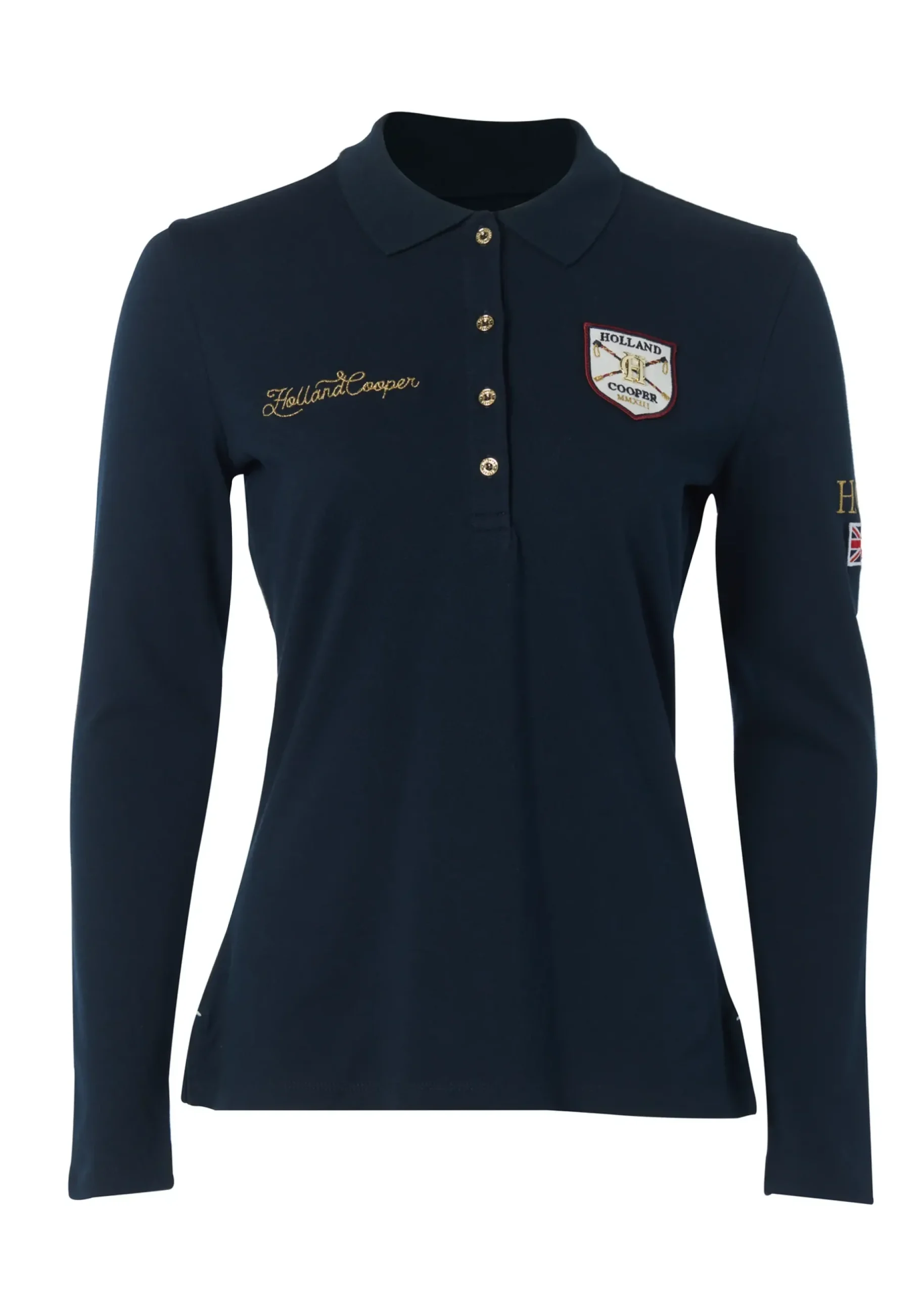 Classic Long Sleeve Polo Shirt