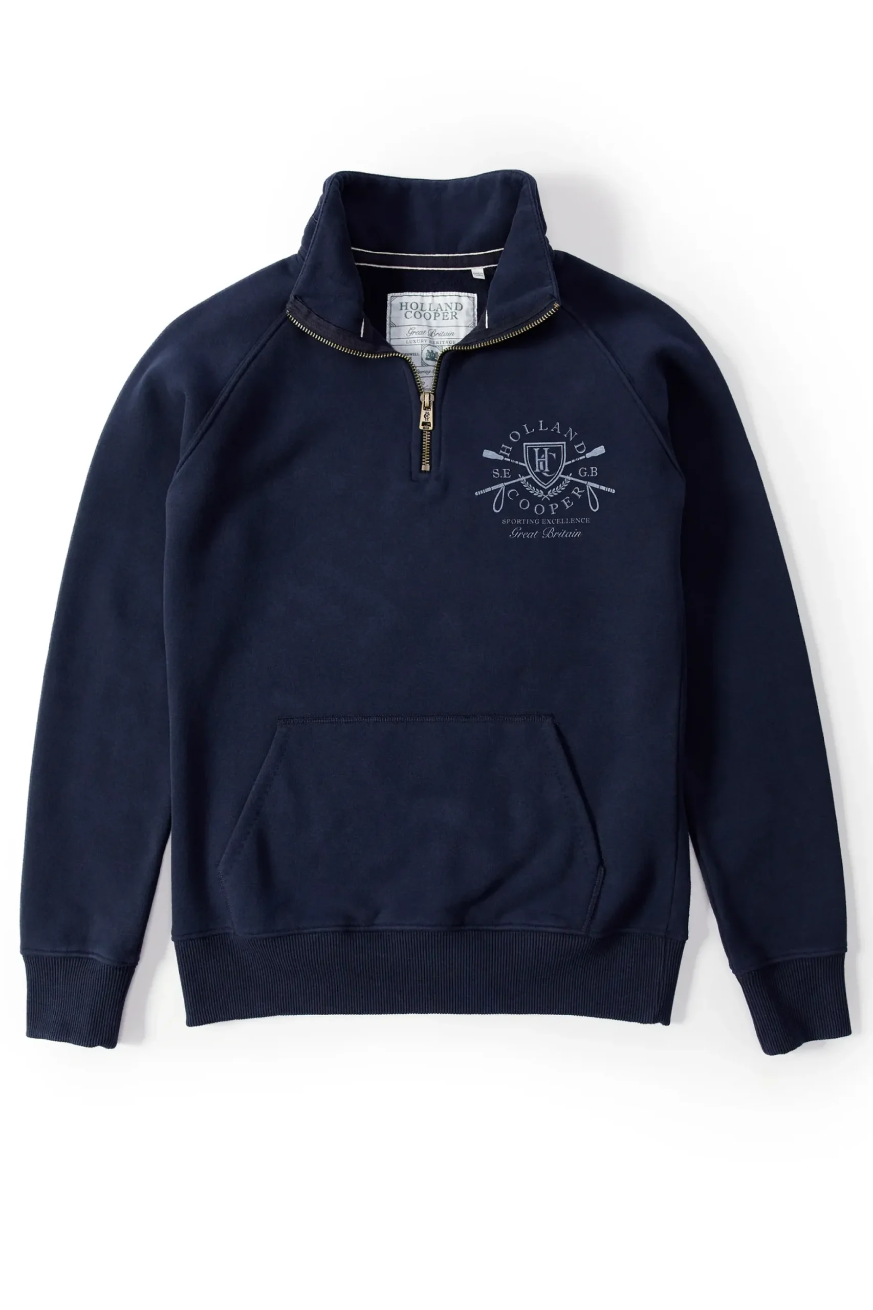 Crest Zip Henley