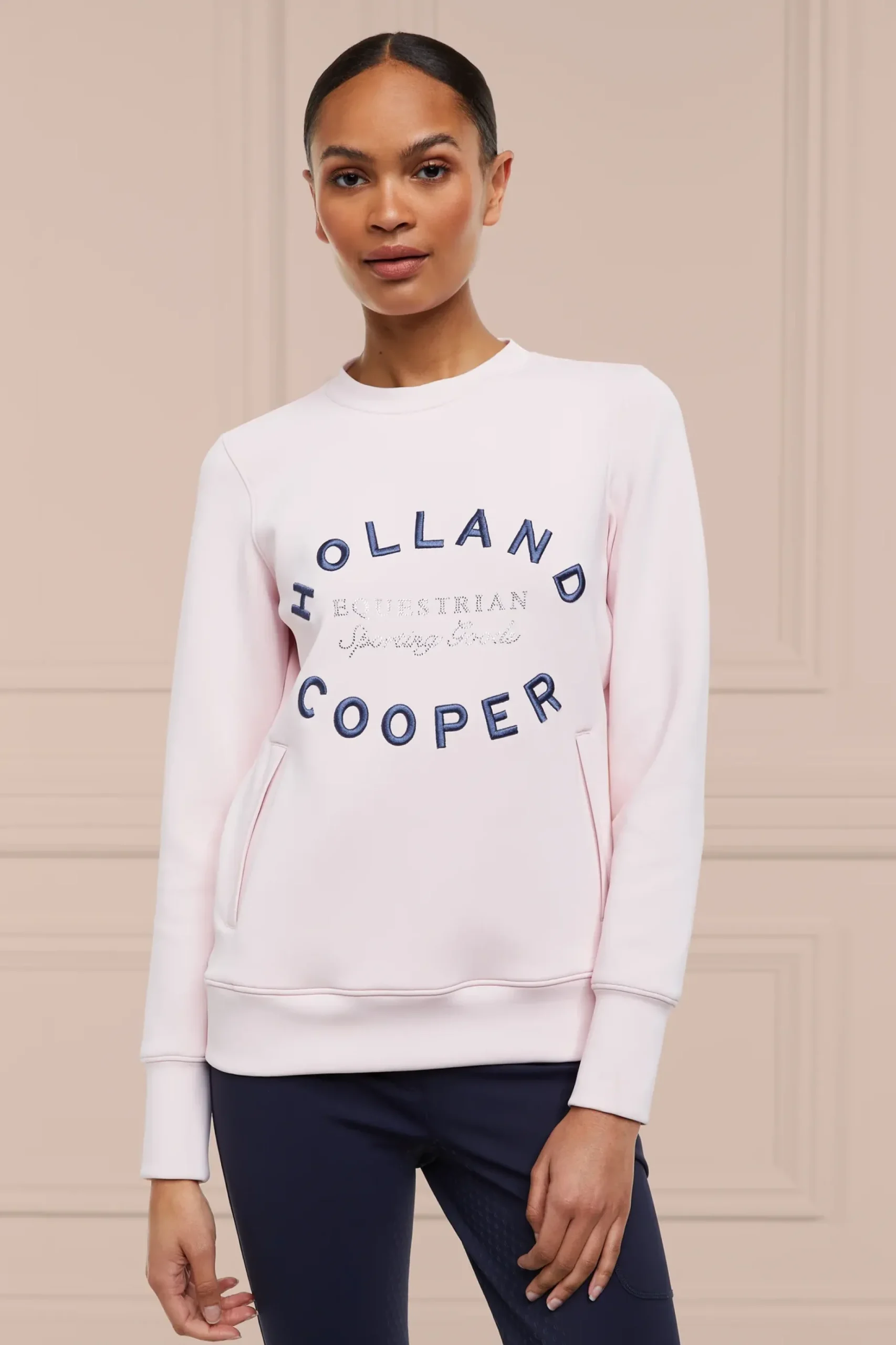 Crystal Crew Neck Sweat