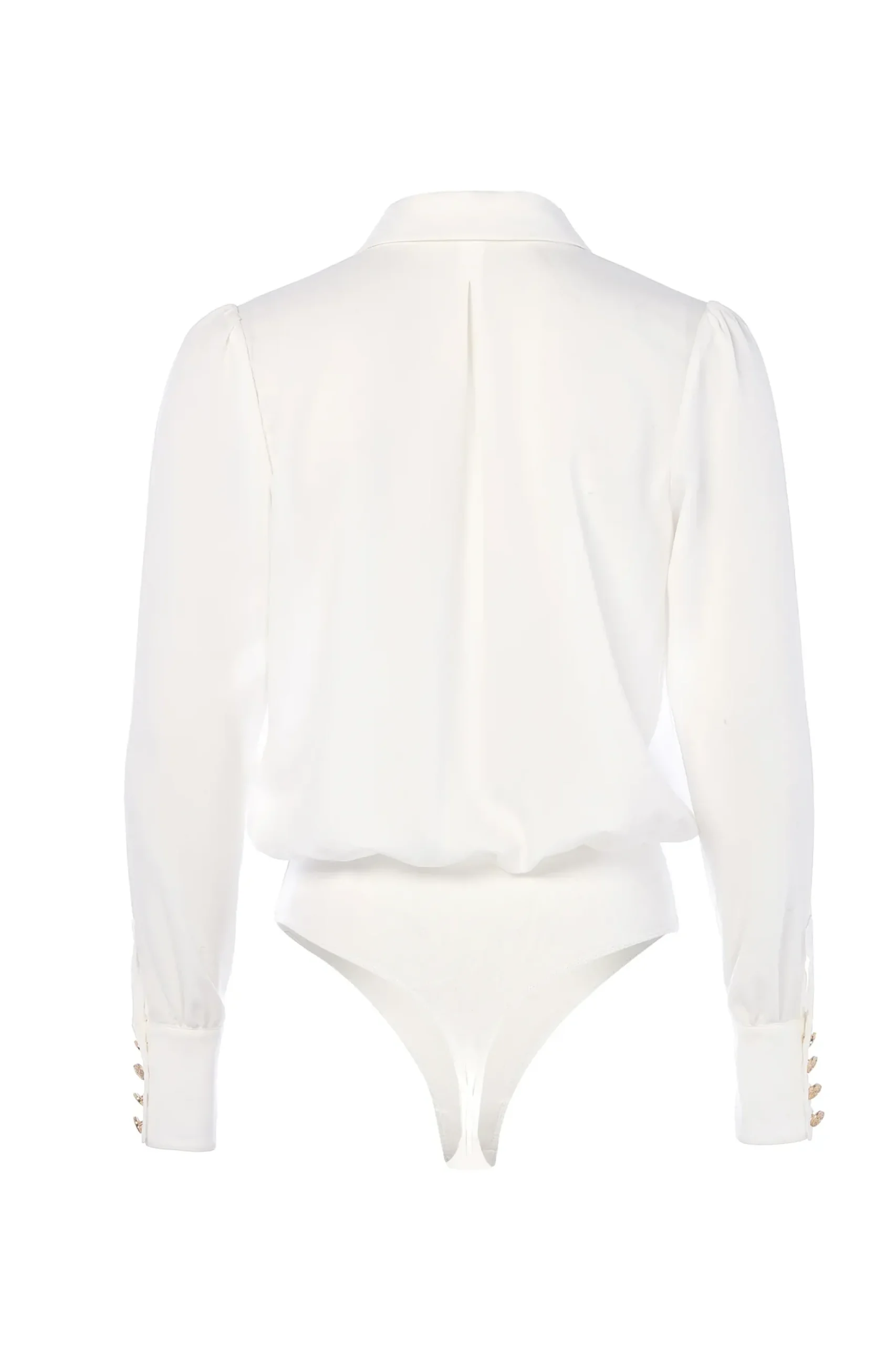 Cupro Shirt Bodysuit