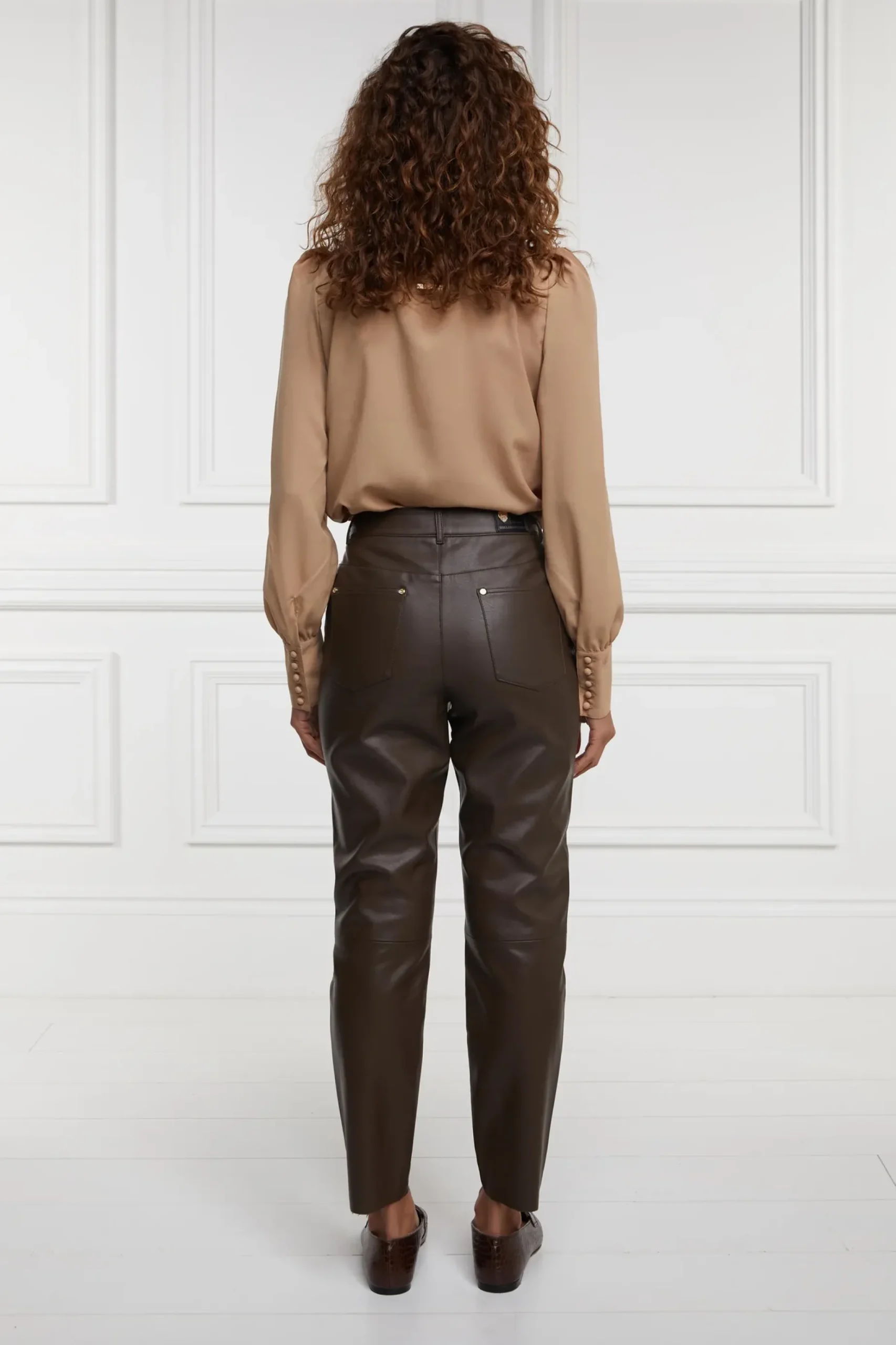 Dunwick Faux Leather Pant