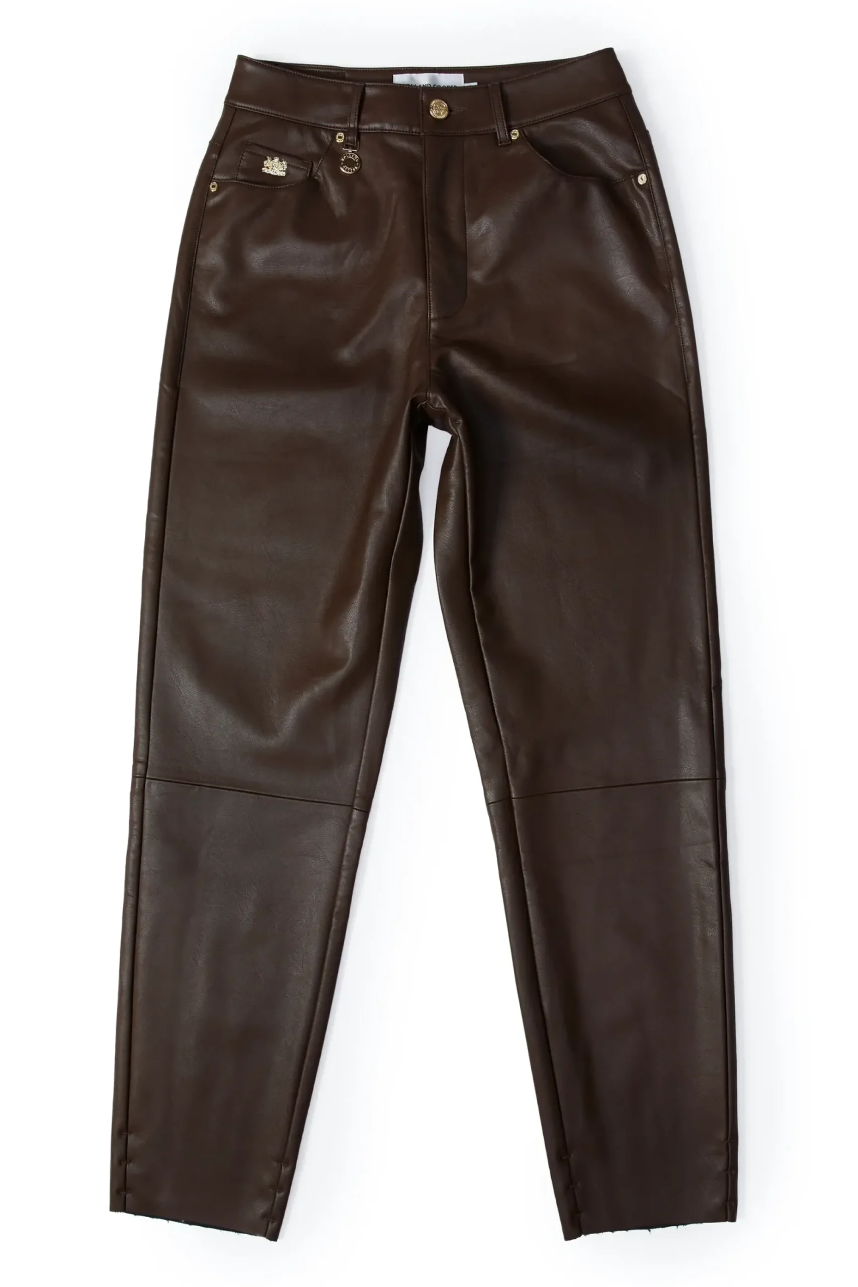 Dunwick Faux Leather Pant