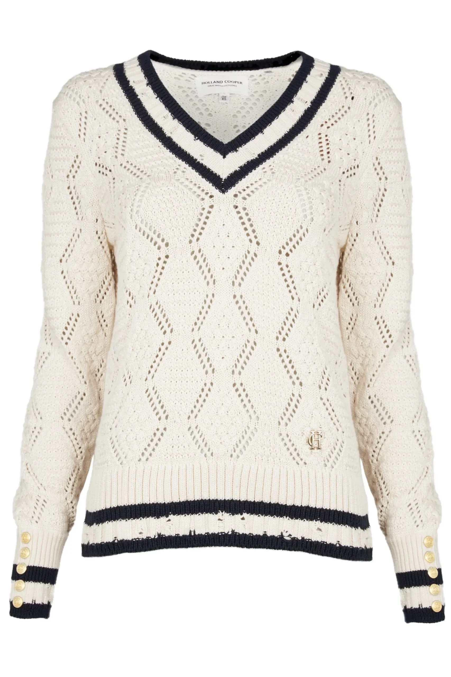 Harvard V-Neck Knit