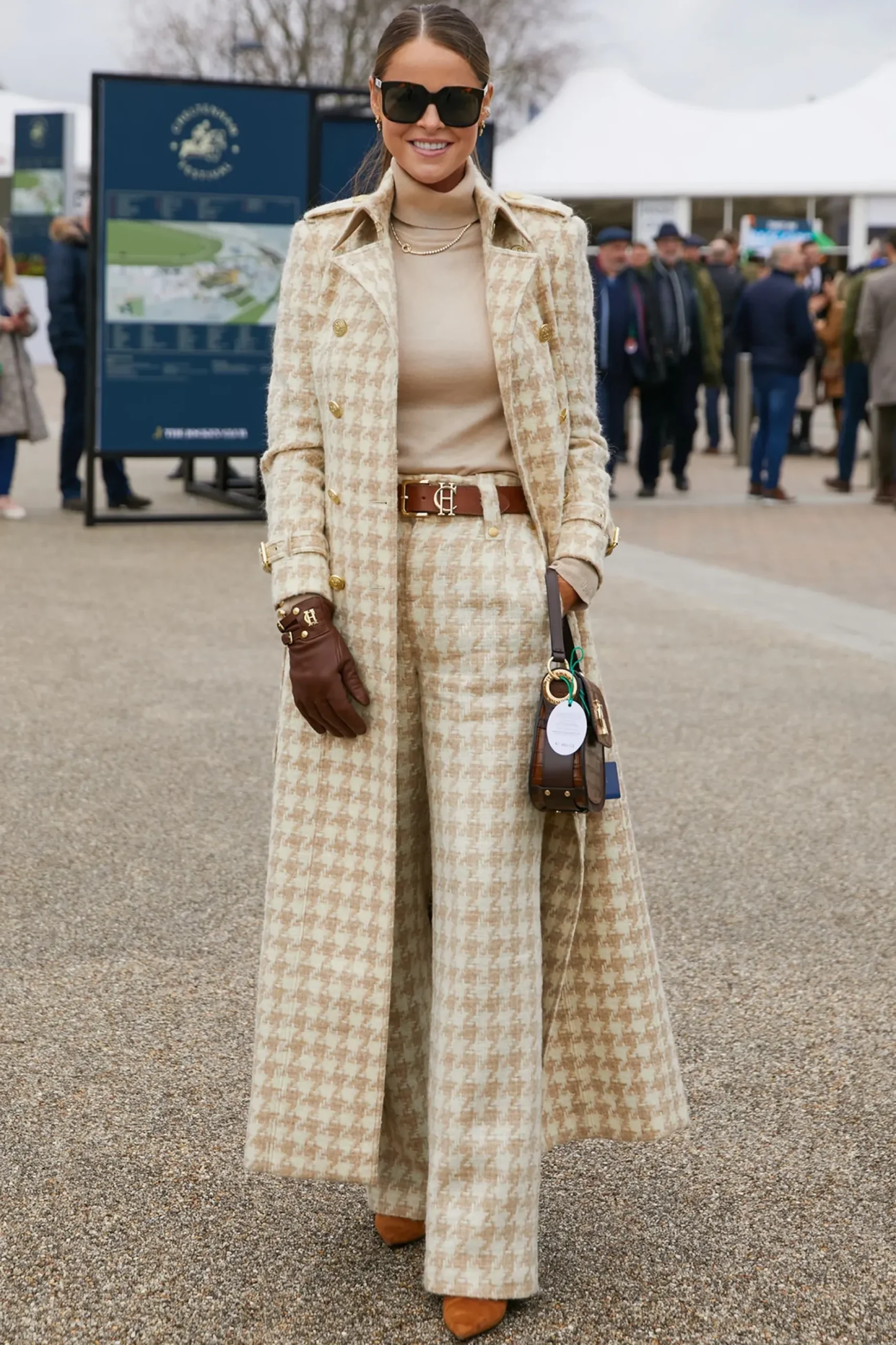 High Waisted Straight Trouser